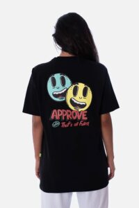 approve Tシャツブラック