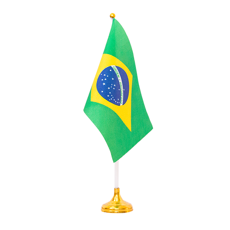 置き型ブラジル国旗