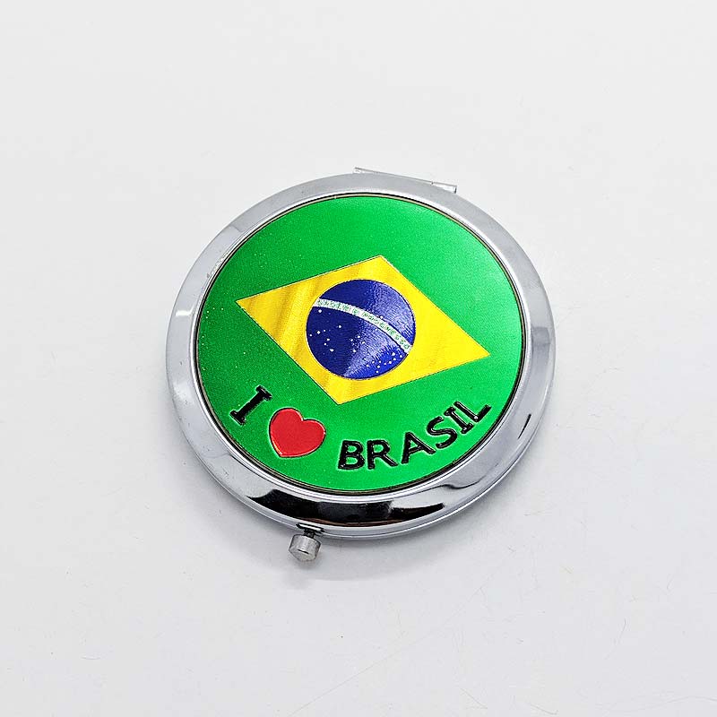 ブラジル国旗鏡